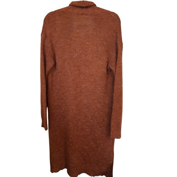 🌹Mystree Rust Open-Front Cardigan - Picture 4 of 6